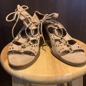 Lace up Heel Sandals